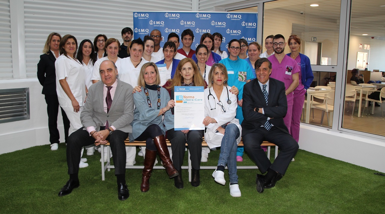 La residencia y centro de día de personas mayores IMQ Igurco Zorrozgoiti, de Bilbao, logra la acreditación Libera-Care de la Fundación Cuidados Dignos